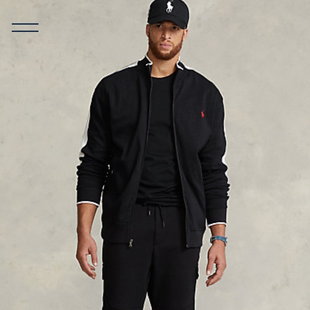 🦖POLO RALPH LAUREN MEN`S CORE REPLEN JACKET SIZE-M /BLACK
